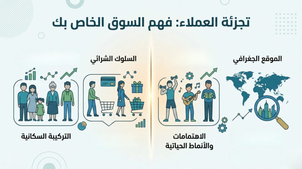 تقسيم العملاء