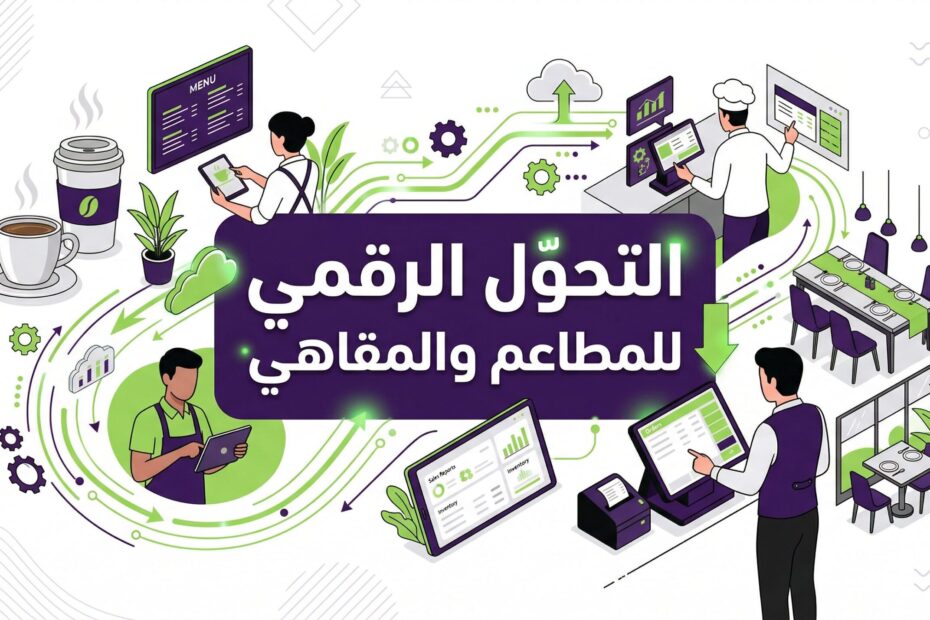 التحول الرقمي للمطاعم والمقاهي