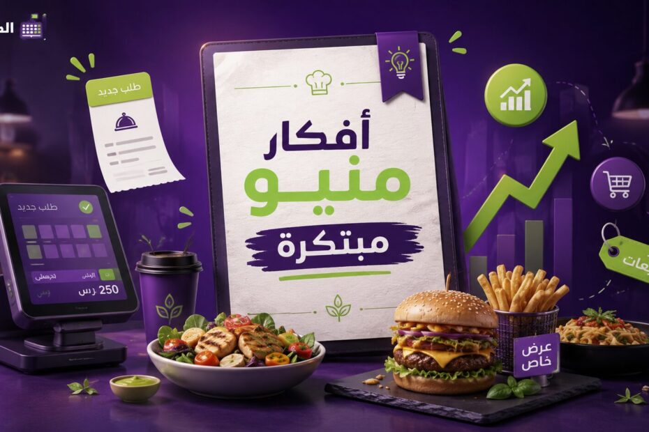 أفكار منيو لزيادة مبيعات المطاعم